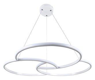 Lustra Squid Lighting, Cakir, aluminiu, Led, max. 68 W, LED, alb, 65x65x80 cm