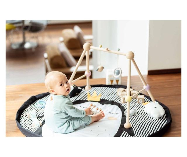 Play&GO Pinguin – Saltea activitati bebe/Sac depozitare jucarii