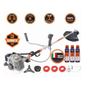 Motocoasa profesionala WOLFSON® TRX-620, 2200 W, 52CC, 8 accesorii, ham comfort plus, 3 ulei rosu 2T Premium Made in Italy
