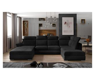 Kutna sofa na razvlačenje u obliku slova U Evanell