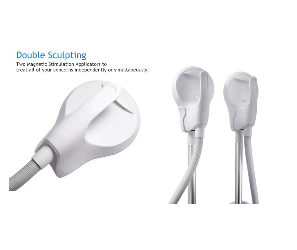 Aparat tesla sculpt hi-emt remodelare corporala, tonifiere abdomen, 2 ...