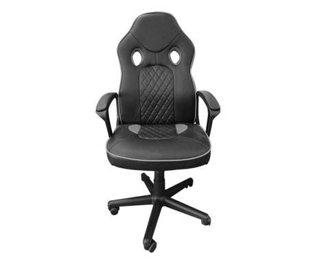 Gamer stolička v 3 farbách- basic, sivá