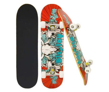 Skateboard sts, abec 7, aluminiu, 79x20 cm, display, hb4004-d