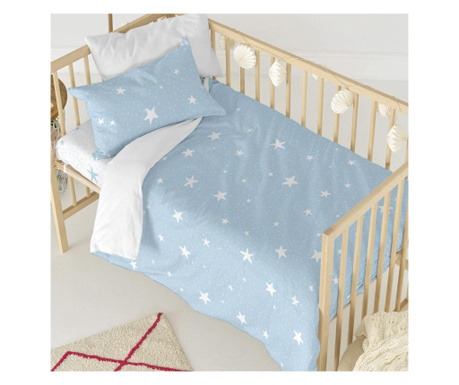 Posteljina za krevetić Little Star Blue