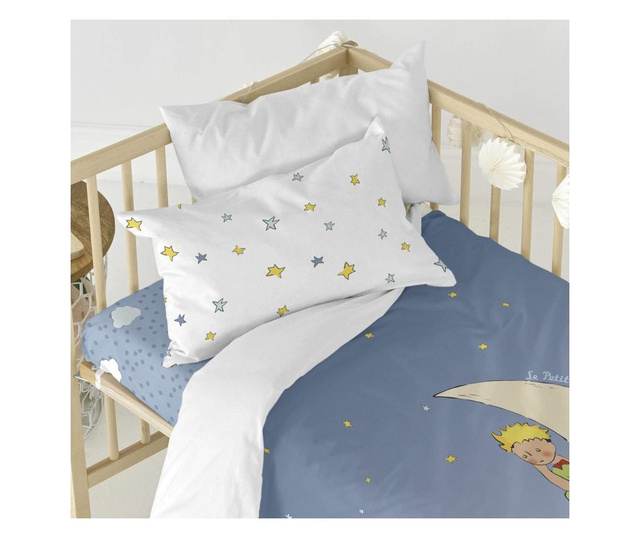 Set de patut Le Petit Prince, La Lune, bumbac, multicolor