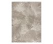 FLOORLUX Sisal Rope Carpet 20504 LEAVES Champagne/Dark Gray JUNGLE 160x230 cm