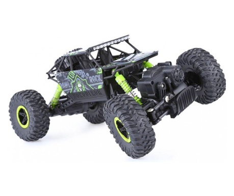 HB autó, Rock Crawler 4WD 1:18 RTR 2.4GHz távirányítóval - zöld