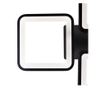 Lustra led Clics Kosmos, 120W, reglabila prin telecomanda, lumina calda, rece, neutra, negru