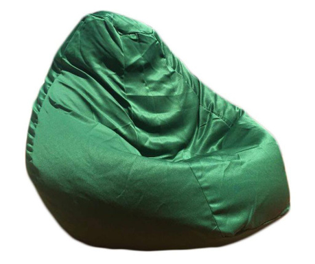 Fotel puff, babzsák, körte formájú zöld - vízálló anyag