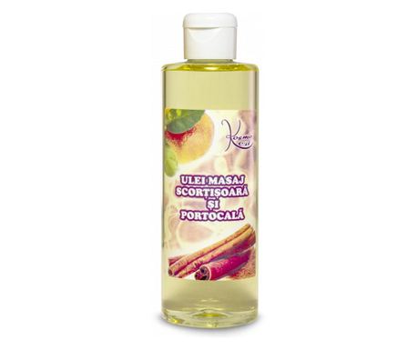 Ulei pentru masaj cu scortisoara si portocala , 250 ml