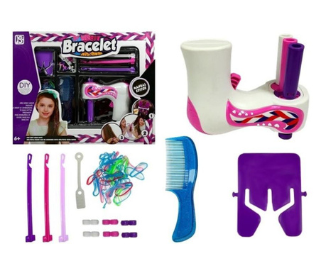 Интерактивен DIY комплект за момичета, игра за плетене на коса, опашки с аксесоари MCT 4860