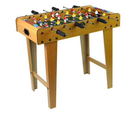 Дървена футболна игра на маса, за деца, 69 x 36,5 x 62 cm MCT 9446