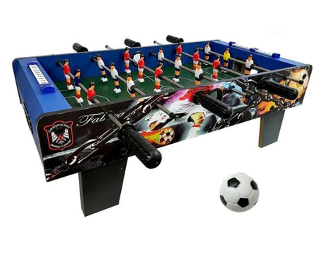 Дървена футболна маса за деца MCT-F0128, Многоцветна, 69 x 37 x 24 cm