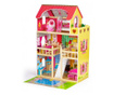 Висока дървена къща за кукли с мебели и басейн, MCT W06A333E