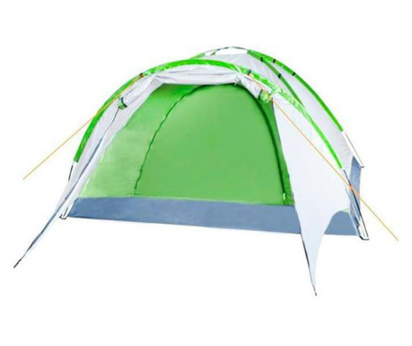Туристическа палатка, с навес, покривало с дръжка, 200x320x140 см, Dessert MCT