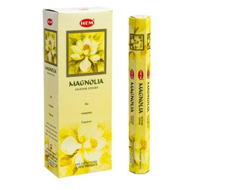 Betisoare parfumate hexagonale HEM magnolia 20buc 