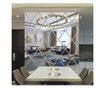Set 58 Oglinzi Acrilice din PVC - Diamant Romb Sticker Auto-adeziv Decorativ pentru Baie Living si Bucatarie 100 x 100 cm