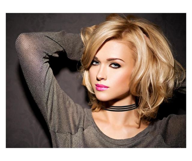 Set 10 coliere pentru gat tip Choker Fashion Black