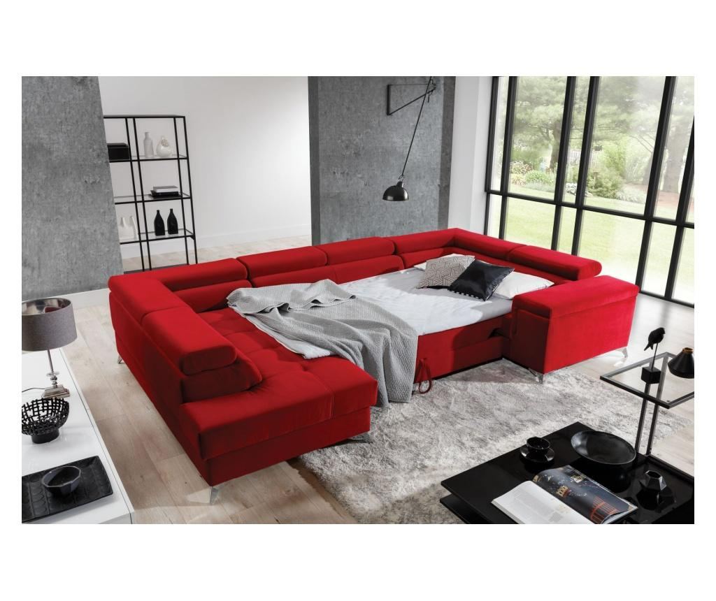 Kutna sofa na razvlačenje u obliku slova U Thiago - 2