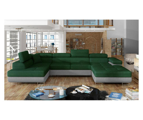 Разтегателен U-образен ъглов диван Rodrigo