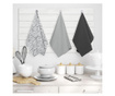 Set 3 kuhinjskih ručnika Letty 50x70 cm