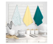 Set 3 kuhinjskih ručnika Letty 50x70 cm