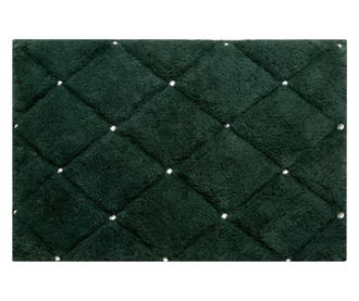 Kupaonski tepih Eurofirany, Chic, pamuk, 50x70 cm, tamnozelena