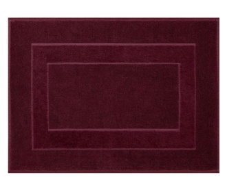 Fürdőszoba szőnyeg Eurofirany, Lucy, pamut, 60x90 cm, burgundi vörös