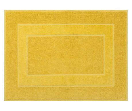 Fürdőszoba szőnyeg Eurofirany, Lucy, pamut, 60x90 cm, sárga