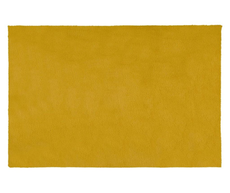 Килим за баня Eurofirany, Emilio, полиестер, 60x90 cm, жълт