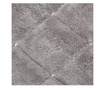 Kupaonski tepih Eurofirany, Chic, pamuk, 60x90 cm, srebrna
