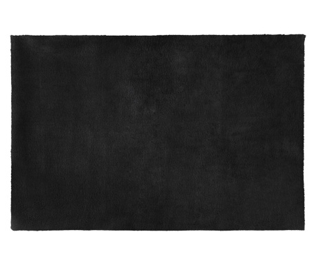Килим за баня Eurofirany, Emilio, полиестер, 50x70 cm, черен