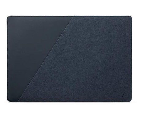 Husa laptop, native union - stow sleeve slim macbook, 15/16 inch, indigo