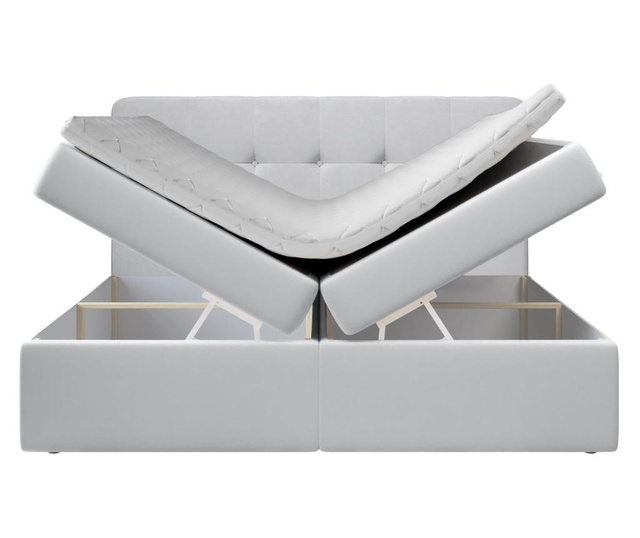 Boxspring postelja s prostorom za shranjevanje Space 200x211 cm
