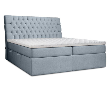 Boxspring postelja s prostorom za shranjevanje Canto 160x211 cm