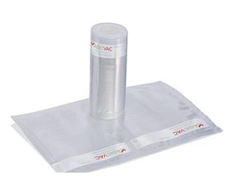 Set de 100 pungi pentru vidat universale, magic vac - 20 x 30 cm, cu eticheta