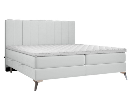 Boxspring krevet s prostorom za odlaganje Aggaz 200x211 cm