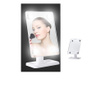 Oglinda cosmetica beautyon mirror,rotatie 360, cu led, usb inclus, 25x18 cm, tavita inclusa,alb, Doty