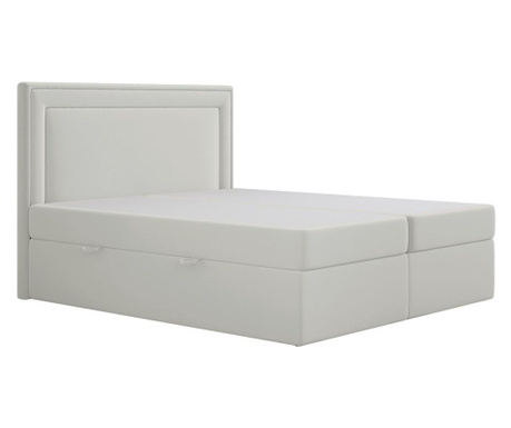 Łóżko kontynentalne ze schowkiem Annecy 160x211 cm