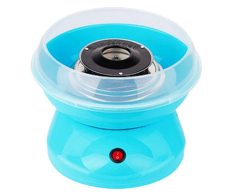 Mini aparat de facut vata de zahar sugarcloud, usor de utlizat, accesorii incluse,albastru, 30 cm, Doty
