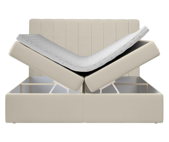 Boxspring postelja s prostorom za shranjevanje Skyfall 160x211 cm