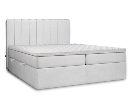 Boxspring postelja s prostorom za shranjevanje Skyfall 180x211 cm