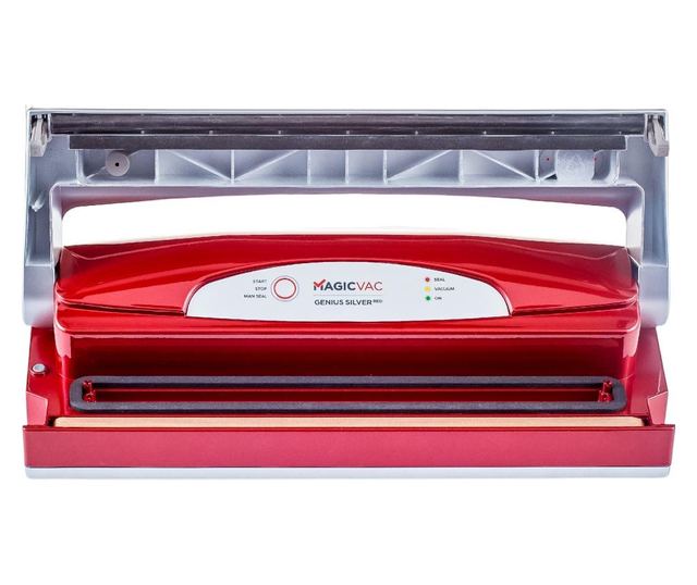Aparat de vidat, magic vac - genius silver red