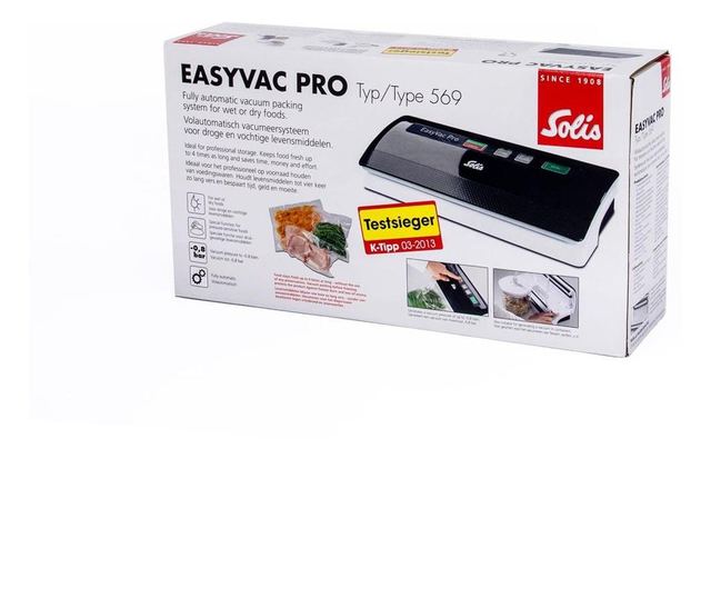 Aparat de vidat compact, solis - easyvac pro