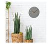 Mercaton® precíziós dekoratív óra, MDF, átmérő 30,2 cm, falra rögzíthető, kvarc szerkezet, szürke