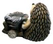 Decoratiune gradina, ceramica, arici cu cos, 37.5x21x27 cm