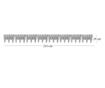 Palisada/bordura pentru gradina, maro, set 8 buc, 27x24 cm, 2.16 m