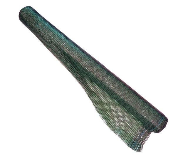 Plasa de umbrire, HDPE, 230 g/mp, grad de umbrire 95%, verde, 50x1.5 m