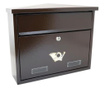 Пощенска кутия Damech, Правоъгълна, Кафяв, Формат C4, 39x12x32 см