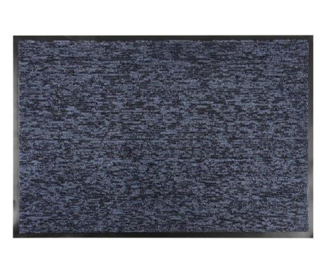 Bejárati szőnyeg MCT mintával, kék, 40x60 cm